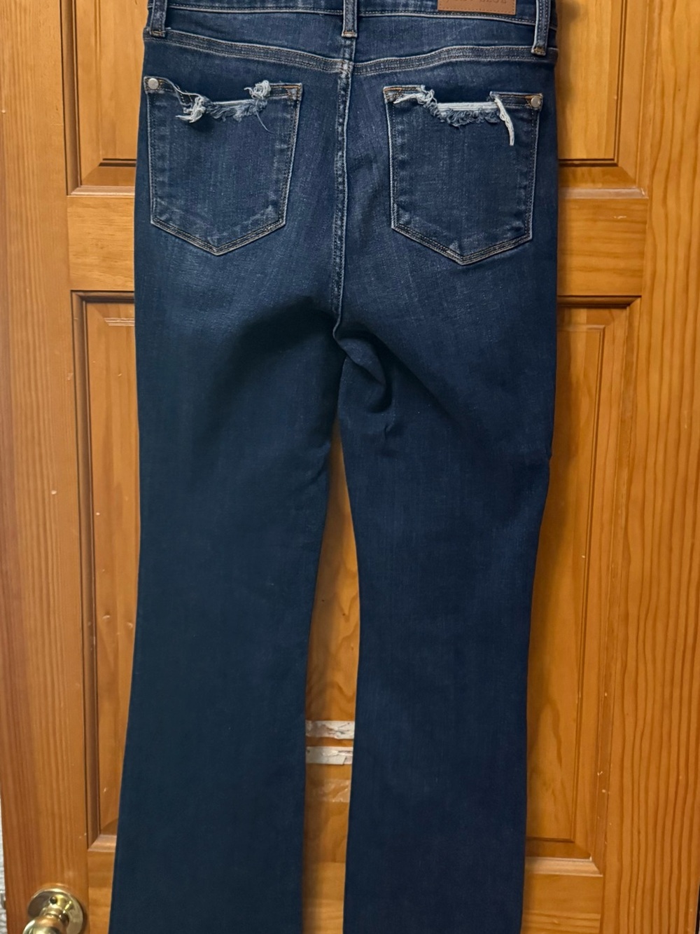 Judy Blue Women’s Dark Blue Stretch Denim Jeans - Bootcut- inseam 31”